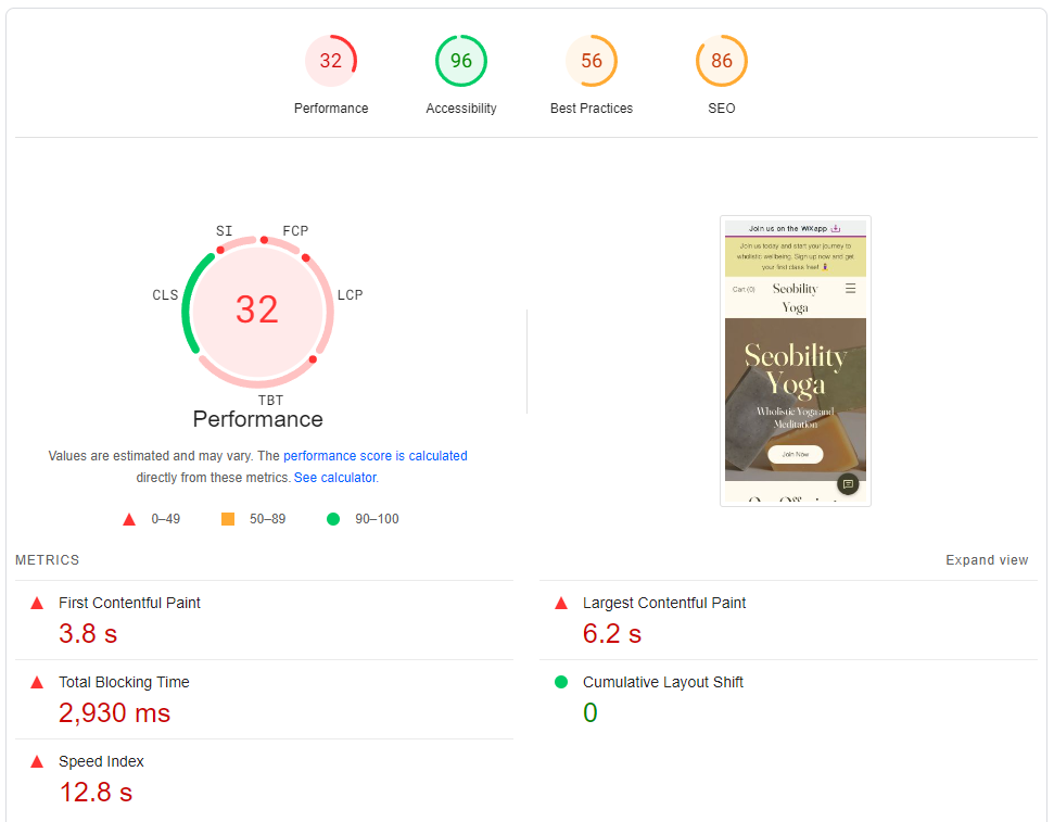 pagespeed