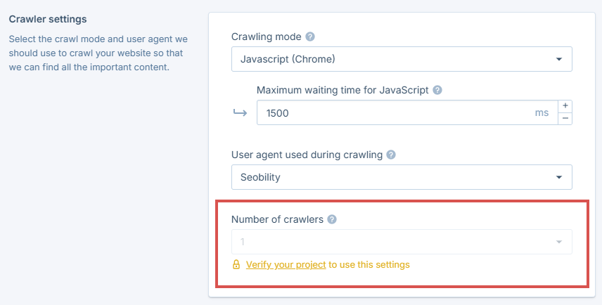 Verify your project